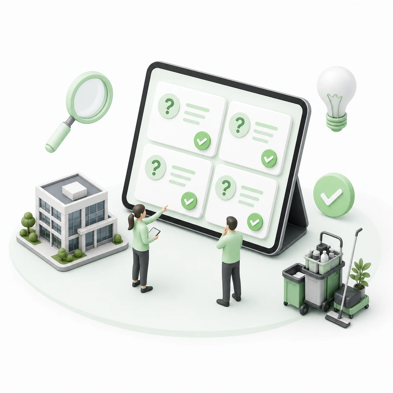Olympus Cleaning - Frequently asked questions about commercial cleaning services